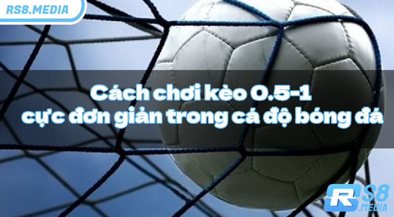 Cách chơi kèo 0.5-1 cực đơn giản trong cá độ bóng đá tại Rs8sport